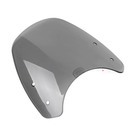 ชิวหน้า Scrambler ชิวหน้าเกรดพรีเมี่ยม พร้อมขาจับ สีดำ ชิวหน้า Triumph Bonneville Flyscreen กระจกหน้