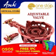 Asahi Original Cast Iron Gas Stove 2 Adjustable Gas valve C-30 INDUSTRIAL STOVE•OSOS• FREE FUNNEL