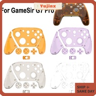 YUJINX Gaming Controller Protective , Decorative Replacement Front Faceplate,  Transparent Magnetic 