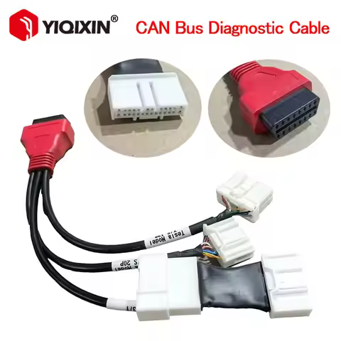 CAN Bus Diagnostic Cable For Tesla Model 3 YX S Diagnostic Test Connector 1 to 3 Splitter For Launch