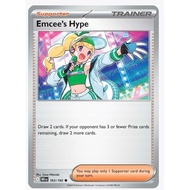 Pokémon English Scarlet & Violet Destined Rivals Emcee’s Hype