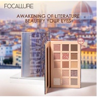 (READY & ORI) Focallure Eyeshadow Pallete GO TRAVEL 15 Colors PARIS TURKEY PRAGUE PERTH FA100 FA 100
