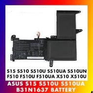 ORI ASUS B31N1637 C31N1637 A510 A510U 15 N580GD N580VD X510U S510U N580 X510UR LAPTOP BATTERY