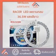 หลอดไฟ LED กลม RACER 36.5 Watt (4500lm) แผงไฟ LED กลม ป้องกันฟ้าผ่า แสงสีขาว Daylight