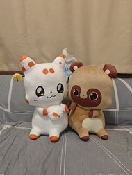二尾の小狐 二尾小狐 雙尾甜狐 Tenko little fox 2 tail 抱抱公仔
