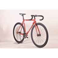 Fixed Gear RED Tsunami Competition Grade Super Racing Road Bike Lightweight quality fixed gear
