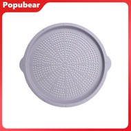 Woeuri Marks Pizza Pan Pizza Pan with Non-stick Coating Nonstick Silicone Pizza Pan with Handle for 