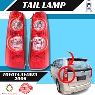 Toyota Avanza 2006 Tail Lamp Lampu Belakang 100% New High Quality