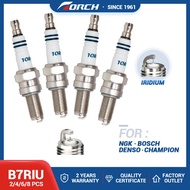 Replace for CR7EIX Spark Plug TORCH B7RIU Yamaha YZ250F YZ450F Suzuki DRZ400 SV650 Kawasaki KLX300 K