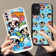 HW-34 The Powerpuff Girls Shockproof Silicone Casing for Samsung A35 S24 FE A25 A34 S25 A17 A24 A26 