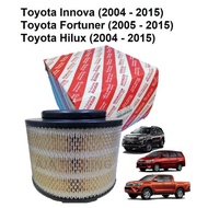 (17801-0C010) AIR FILTER TOYOTA HILUX KUN25 KUN26 INNOVA TGN40 FORTUNER KUN50 (17801-0C010)