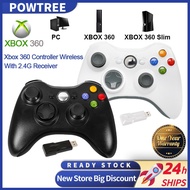 Wireless XBOX 360 Controller with 2.4G Receiver PC Controller Wireless Gamepad Game Handle XBOX Controller for PC / XBOX 360 /XBOX 360 Slim