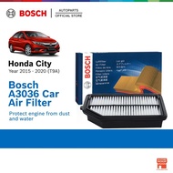 Bosch Engine Air Filter Cleaner Element for] Honda City GM6 T9A 4th Gen (2014 - 2019) A3036