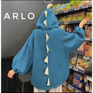 Cute Dinos Sweater Hoodie Cute Korean Style - Trendy Oversized Hoodie Sweater