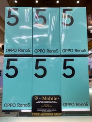 OPPO RENO5 4G RAM 8GB 128GB NFC - FANTASY SILVER - GARANSI RESMI OPPO