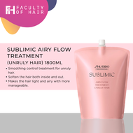 Shiseido Professional Sublimic Airy Flow Treatment 1800ml
