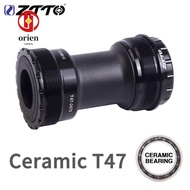 ORIEN T47 Bottom Bracket, DUB 30mm 28.99mm Spline Axis Threaded Bottom Bracket, Durable 68mm 73mm Sh
