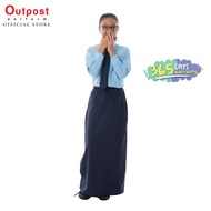 Outpost Kain Pengawas | Primary School Uniform Prefect Skirt | Kain Pengawas Sekolah Rendah