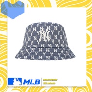100% authentic MLB cap JACQUARD MONOGRAM BUCKET HAT NEW YORK YANKEES bucket hat sun hat Korean bucke