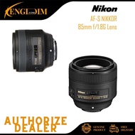 Nikon  AF-S NIKKOR 85mm f/1.8G Lens (Nikon Malaysia Warranty)