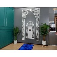 Home Surau 3D Musola CLC/ 7x4/2×4 kaki/ Bukan Sticker/ 10mm Panels / CLC panels/ PVC / MIHRAB