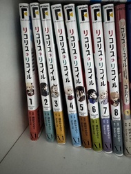 非常好看之Lycoris Recoil 莉可麗絲 日版漫畫全套 1-8 recollect 1-2 react reload 1-3 repeat 1-3 小說 Ordinary days、Recov