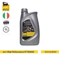 Eni i-Ride Performance 4T 10W40 Semi Synthetic Motorcycle Engine Oil 1L