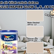 ICI DULUX INSPIRE INTERIOR GLOW 18 Liter Water Chestnut / Alencon Lace / Basic Khaki