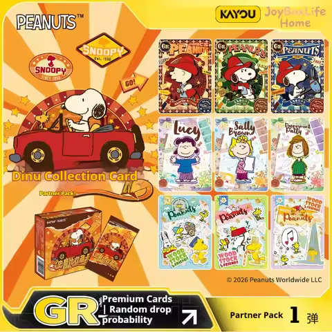 Kayou Snoopy Peanuts Comics Collection Cards First Edition Official Genuine Collectible Card Pack Vi