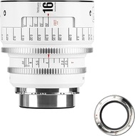 7artisans 16mm T2.5 Infinte Series Professional Full Frame Manual Fixed Cine Lens Compatible for PL 