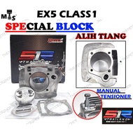 👍(ALIH TIANG) S1R RACING EX5 CLASS1 65MM 62MM 60MM (SONIC PISTON) W100 DREAM BLOCK CYLINDER CUSTOM B