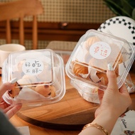 10pcs Transparent Cake Box Tirami Packaging Box Towel Roll Packaging Box Puff Mochi Packaging Box Me