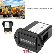 FILL Engine Hour Meter, DC 12-36V Hour Meter Timer, Universal Timer Engine Hour Gauge Tractor