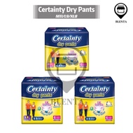 [Bundle of 3/6]Certainty Dry Pants M10/L9/XL8 Adult Diapers🔥SG READY STOCK🔥Tena Dr.P