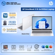 HP Omnibook 5 16-bc1009AU 16" 2K Laptop / Ryzen 5-8540U/ 16GB RAM 512GB SSD/ AMD Radeon/ Win11/ HS+M