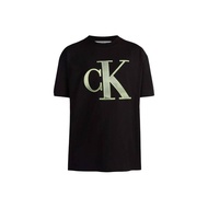 Calvin Klein T Shirts Mens Black Crew Neck Moderate J30J325029-BEH