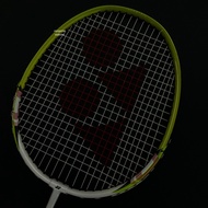 Yonex B-6500 Isometric 4UG4 (White-Lime) Aluminium Badminton Racket (Free String & Strung) 100% Orig