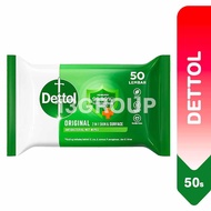 Dettol Original Anti-Bacterial Wet Wipes / Trusted Protection Anytime Anywhere, 10s-50s