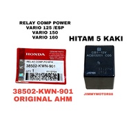 BLACK 5-FOOT COMP POWER RELAY VARIO 125 VARIO 150 VARIO 160 AHM 38502-KWN-901