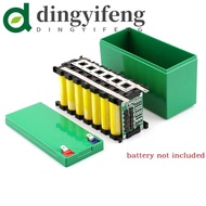 DINGYIFENG 18650 Cells ABS Storage Box, Battery System 3x7 Holder 18650 Lithium Battery Storage Box, Colorful 12V Lead Acid Battery Box ABS Battery Case Holder Fit 18650