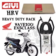 Clearance Stock GIVI HRV J Rack Heavy Duty Rack HONDA WAVE100 EX5 CLASS Motor  Motorcycle With Free 