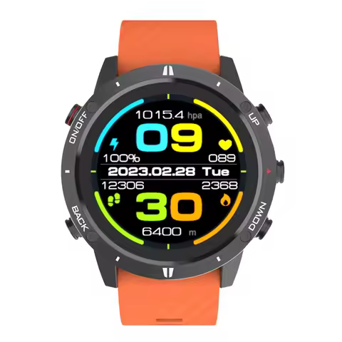 Bluetooth Sports Watch Touch Outdoor Running Cycling Diving Fishing Triathlon Heart Rate Waterproof 