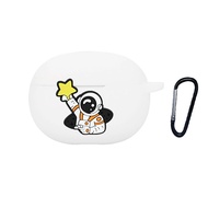 Cartoon astronaut cover For QCY C50/C50S /HT19 HT10 T10/T10 Pro/T11/T8/T8S/Pro T17 Case Silicone Ear