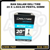 BICYCLE INNER TYRE SIZE 20 x 1.50 / 1.75 / 1.90 / 1.95 / 2.00 SWALLOW DELI TIRE FV PRESTA 6 CM 60 MM