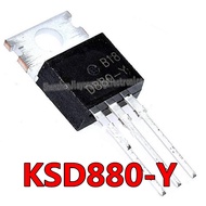 10pcs KSD880 TO 220 D880 KSD880 Y KSD880Y NPN transistor 3A 60V Transistor  new original