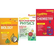 Conquer QUICK EXAM NOTES PHYSICS, CHEMISTRY, BIOLOGY