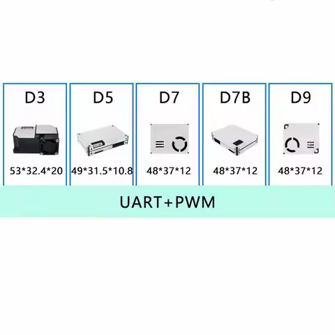 YYS PM2.5 Dust Sensor D9 D7 D5 D3 DA Laser D01 DC01 Infrared IR Sensor Module Air Gas Pollution Dete