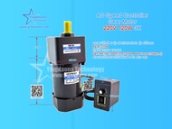 สต๊อกพร้อมส่ง ในไทย !!  มอเตอร์เกียร์AC 3K~15K 5IK120RGN-CF 120W 220Vac เกียร์ทด ลดความเร็วปรับความเ