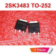 5Pcs K3483 TO-252 2SK3483 TO252 SMD N-Channel 28A/100V MOSFET ทรานซิสเตอร์ใหม่เดิม