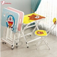 Kids Study Table Kids / Children Dining Table Foldable Study Table - Hello Kitty, Peppa &amp; Bear